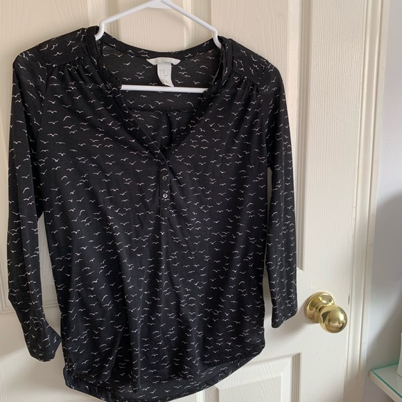 Black Bird Blouse - Picture 2 of 4